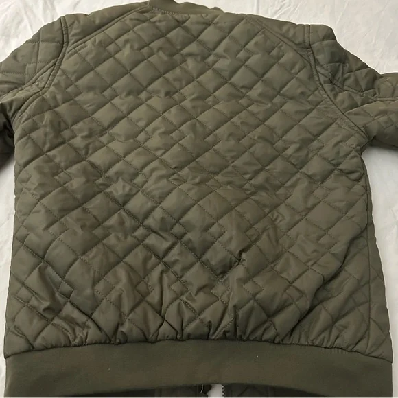 New! Ashley by 26 International Outerwear Olive Green Jacket Coat Women’s Medium - Picture 4 of 8